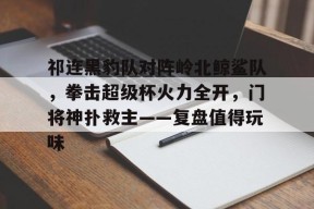 九游娱乐包含祁连黑豹队对阵岭北鲸鲨队，拳击超级杯火力全开，门将神扑救主——复盘值得玩味的词条